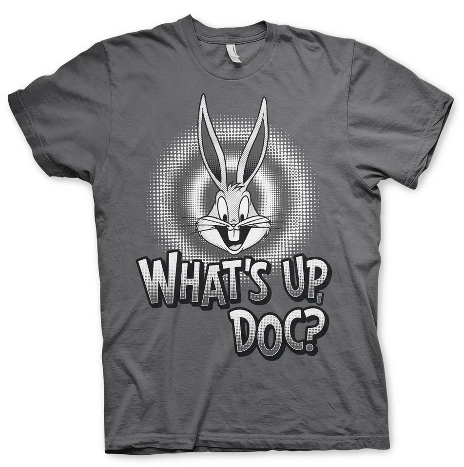 Licence Officielle Looney Tunes - What's Dessus Homme T-SHIRT S-XXL Tailles - Photo 1/1