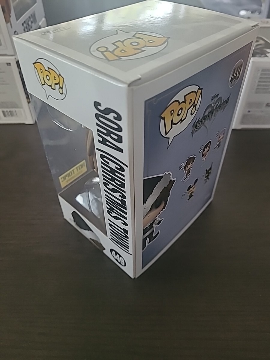 Funko Pop! Kingdom Hearts Christmas Town Sora #449 Hot Topic