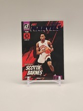 Scottie Barnes 22-23 Donruss #19 Net Marvels Purple Press Proof