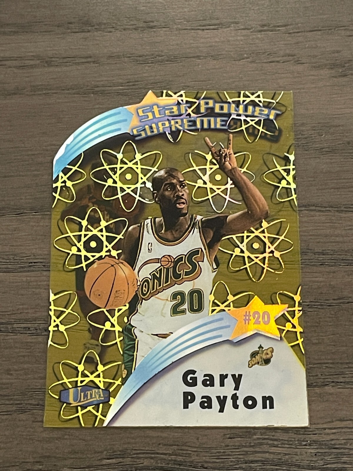 1997-98 Fleer Ultra Star Power Supreme Gary Payton #12SPS Seattle Sonics SSP
