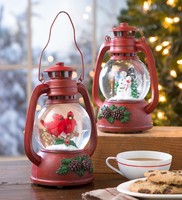 Musical Snow Globe Lantern Musical Snow Globe Lantern