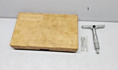 Mitutoyo 129-132 Tiefe Mikrometer DMC4-6 .001  301340