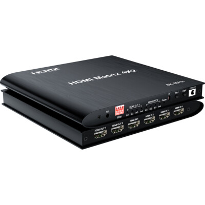 8K 60hz HDR HDMI Matrix Switch 4x2 4K 120Hz Splitter 4 In 2 Out Video Switcher