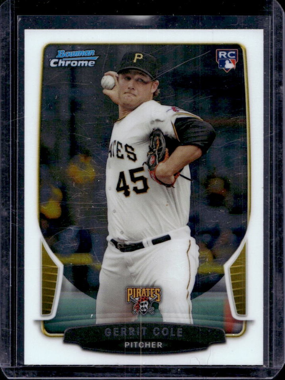 2013 Bowman Draft Picks & Prospects Gerrit Cole RC Chrome #6 Pirates