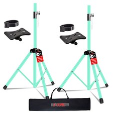5 Core Speaker Stand Pair Adjustable 4.5Ft PA DJ Tripod Heavy Duty w 35mm Mount