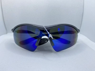 RayZor Unisex Sports Sunglasses Brand New UV400 RRP £49.00 Grey with Blue Lenses