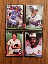 1985 Donruss Star Card Lot George Brett Robin Yount Schmidt Murray