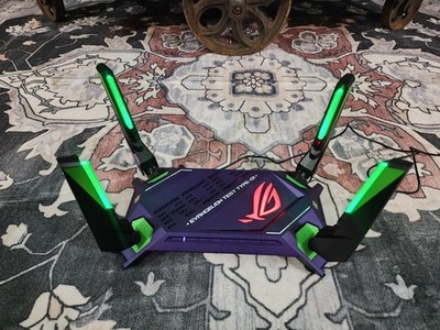 ASUS ROG Rapture GT-AX6000 EVA Edition Dual-Band WiFi 6 Gaming Router, Dual 2.5G