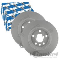 2X Jurid Bremsscheiben Hinten 294Mm Voll Passend FÜR Ford Galaxy Seat Alhambra