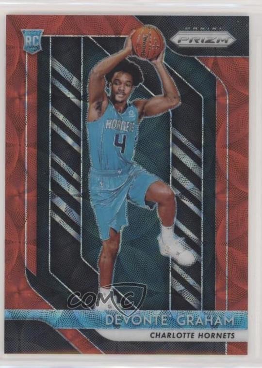 2018-19 Panini Prizm Choice Red Prizm 4/88 Devonte' Graham #288 5h0