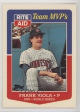 1988 Topps Rite Aid Team MVP's Box Set Frank Viola #33 te2
