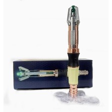 Doctor Who 12th Metal Sonic Screwdriver Replica Cosplay Prop Toy