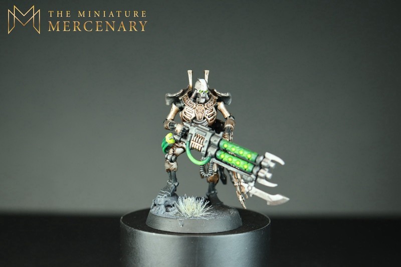Well Painted Necron Royal Warden Warhammer 40K