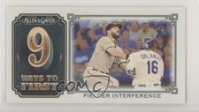 2020 Topps Allen & Ginter's 9 Ways to First Base Minis Fielder Interference uk2