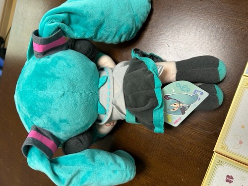Peluche pupazzo Hatsune Miku Nesoberi M Fuwa Puchi / portachiavi / set carte VOCALOID - Foto 21 di 24