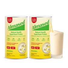 Almased Multi-Protein Powder 17.6 OZ Pack of 2 - Weight Loss  Muscle Support