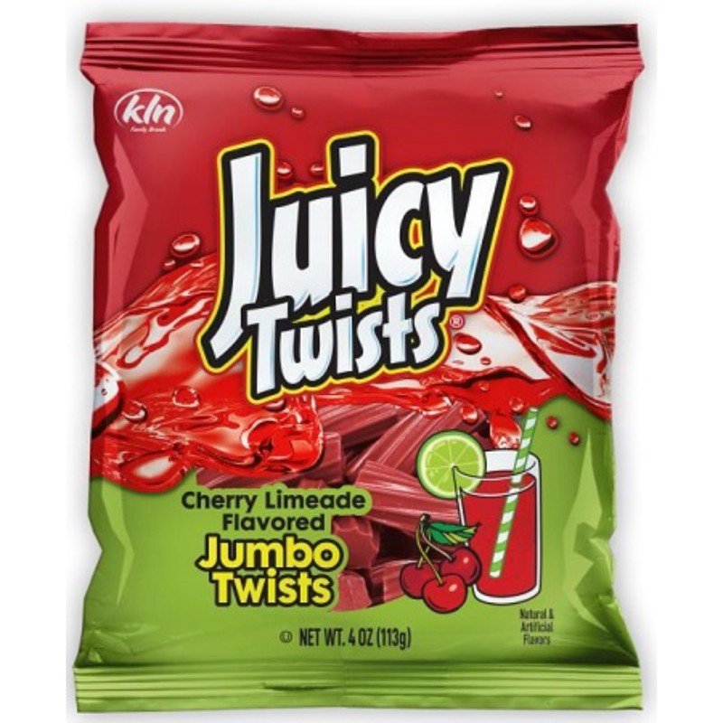 6x Juicy Twist Cherry Limeade Peg Bag 4oz 4390₽