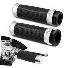 1inch Handlebar Grips, Electronic Throttle Control Hand Grips Fit for Chrome