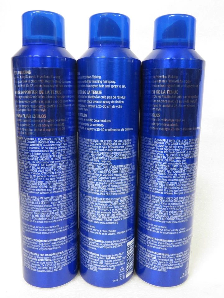 TIGI CATWALK WORK IT СРЕДНИЙ ТВЕРДЫЙ РАБОЧИЙ ЛАК ДЛЯ ВОЛОС 9,2 УНЦ - Изображение 2 из 2