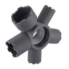10-in-1 Faucet Aerator Removal Tool Kit, Heavy-duty Key for