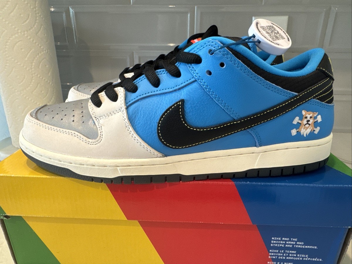 Size 11 - Nike Instant Skateboards x Dunk Pro SB QS Low Blue | eBay