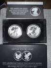 American Eagle 2021 One Ounce Silver Reverse Proof Two-Coin Set Designer Edition