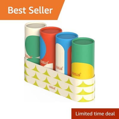 Car Tissues for Cup Holder - 240 Count, 4 Pack, Refillable, 3-Ply | Facial Ti...