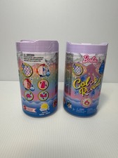 Two NIP Barbie Chelsea Color Reveal Sunshine and Sprinkles