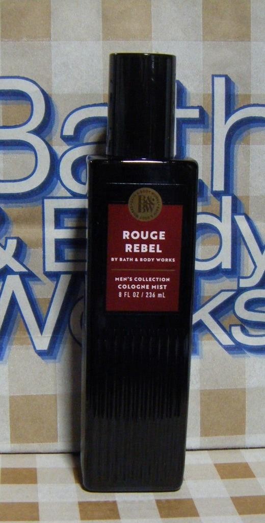BATH & BODY WORKS Men's Cologne Mist 8oz New Rouge Rebel (17/9266)