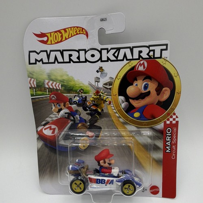 #ad #ad Hot Wheels Mario Kart Mario Circuit Special 1:64 Diecast Car GBG25 $14.99