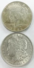 *MIXED DATE PHILADELPHIA MINT MORGAN AND PEACE DOLLAR LOT* *2 COINS* NR #P3047