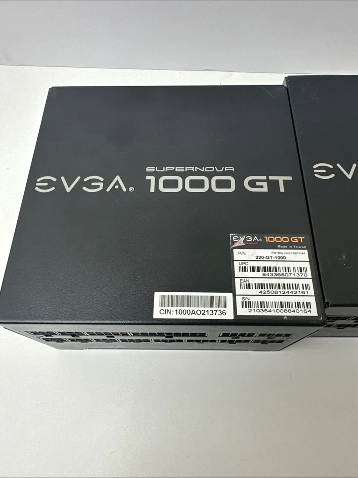 EVGA SuperNOVA 1000 GT 1000W Gold Power Supply (220-GT-1000) - Image 2 of 4