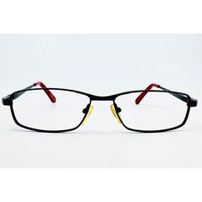 Transformers Eyeglass Frames Kids Black Red Elite BLK 49-14-125 49-14-125