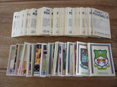 Panini Fußball 81 Sticker - sehr guter Zustand! - Pick & Choose The Stickers You Need - 1981