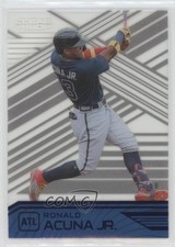 2021 Panini Chronicles Clear Vision Blue /50 Ronald Acuna Jr #6 03rx