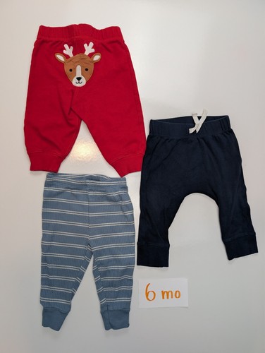 17 Pieces Baby Boy 6 Month Various Mixed Brands Long Sleeves Pants Clothing Lot - Picture 8 of 12