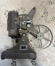 Keystone Vintage Movie Projector with Reel Arm, Forward/Reverse Controls