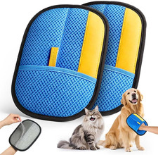 2025 Thickened Electrostatic Pet Hair Removal Gloves 2 Pcs - Reusable Strong G