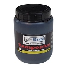 Tampoplus Tampondruckfarbe Schwarz 250g | 1K/2K Ink | Kunststoff, Glas, Metall
