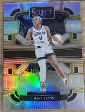 2024 Select WNBA Basketball Dana Evans Sky Concourse Silver Prizm #73 Mt-Nm