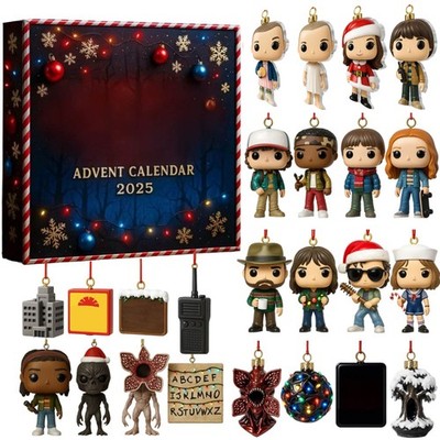 Countdown Stranger Things Adventskalender 2025 - 24 Days of Festive 2D Blindbox