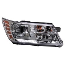TRQ Driver Side Headlight Assembly Compatible with 2008-2012 Liberty Sport
