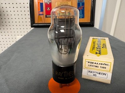 Raytheon 45 Tube - NOS - NIB - See Amplitrex Test Score in High NOS Levels
