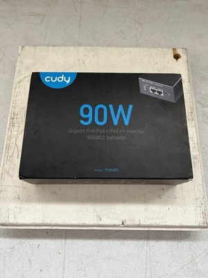 Cudy POE400 90W Gigabit Ultra PoE++ Injector Adapter, IEEE 802.3 bt
