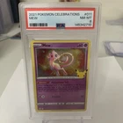 PSA 8 2021 Pokemon Celebrations Mew #011