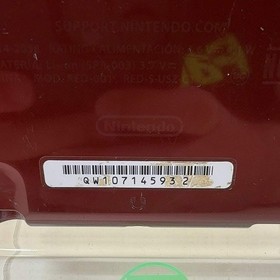 Broken New Nintendo 3DS XL Handheld Game Console Only RED-001 Red