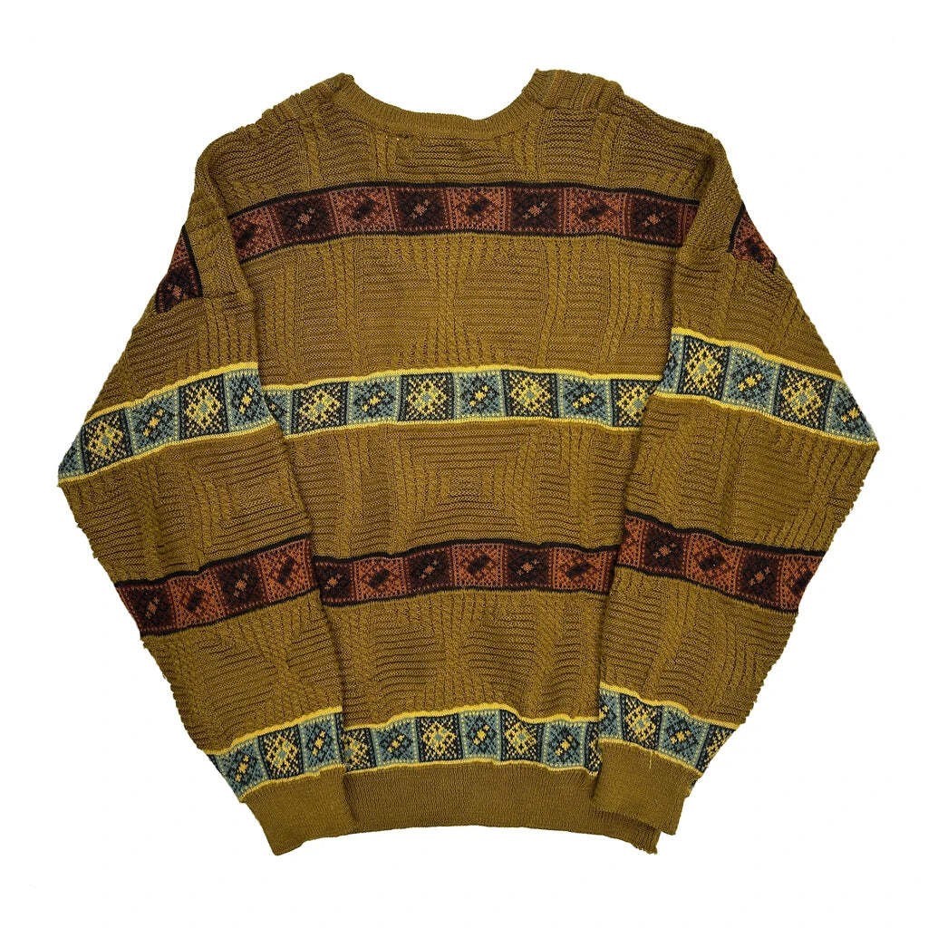 Bugatchi Sweater - Large Multicoloured Acrylic - image 2