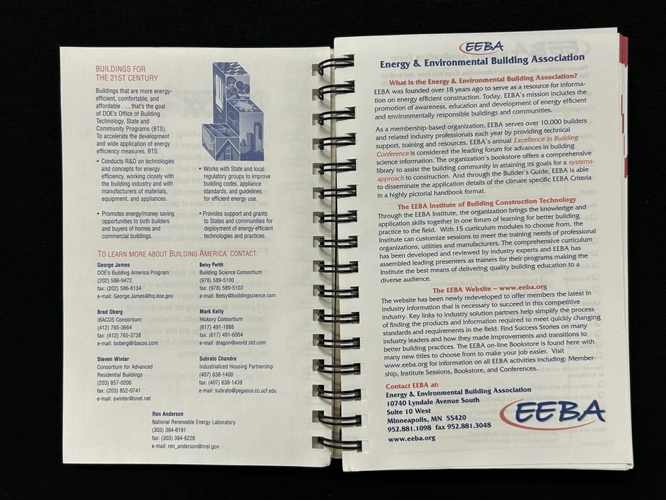 EEBA BUILDER’S GUIDE Cold Climates 2001 SC construction/design - Image 3 of 3
