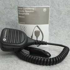 Motorola PMMN4039A Noise Canceling Remote Speaker Mic with Manual Open Box