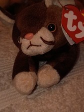 1997 Original Ty Beanie Baby Pounce The Cat